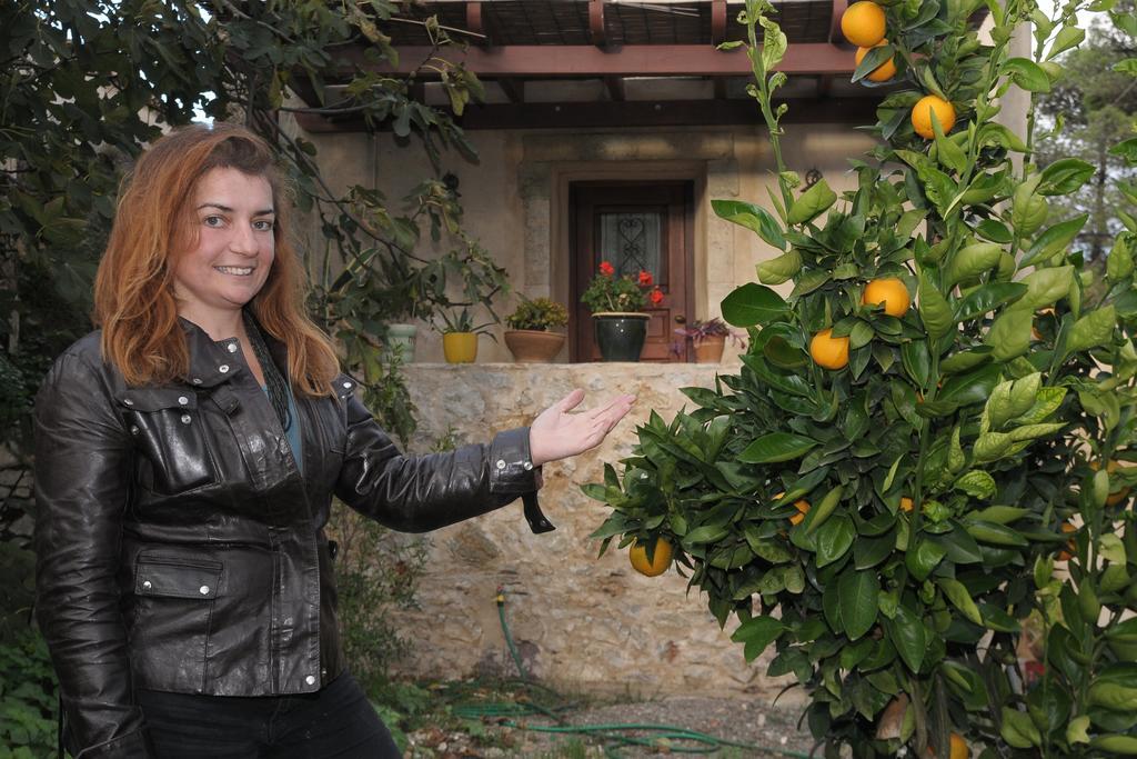 Porfyrousa Traditional Hotel Milopotamos  Esterno foto